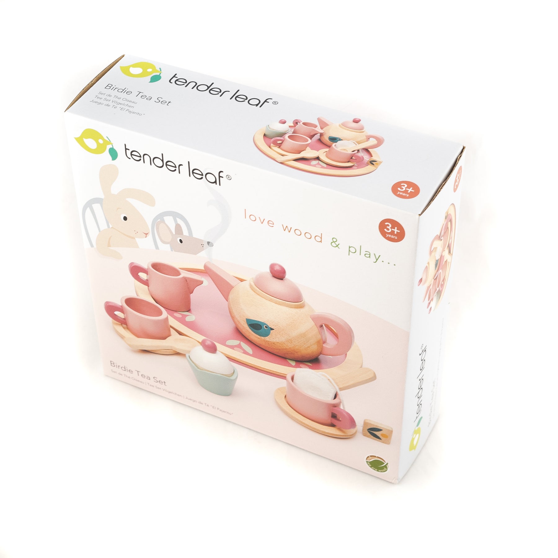 Tender Leaf Toys : dinette en bois birdie tea set