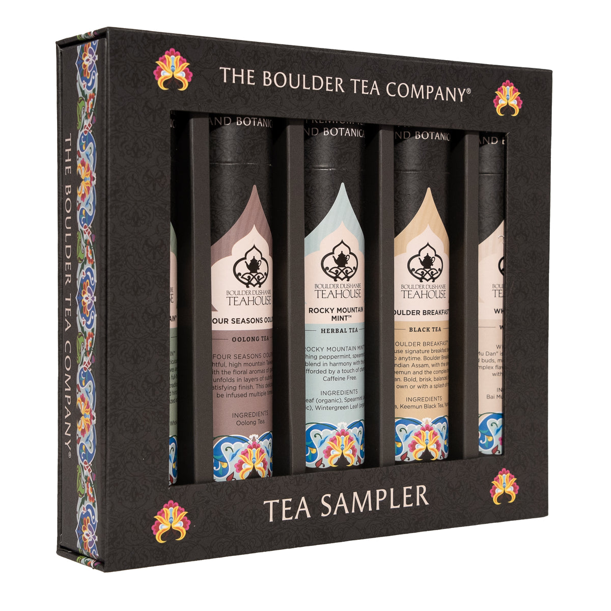 Tea Sampler Set - 5 Teas – The Boulder Tea Company